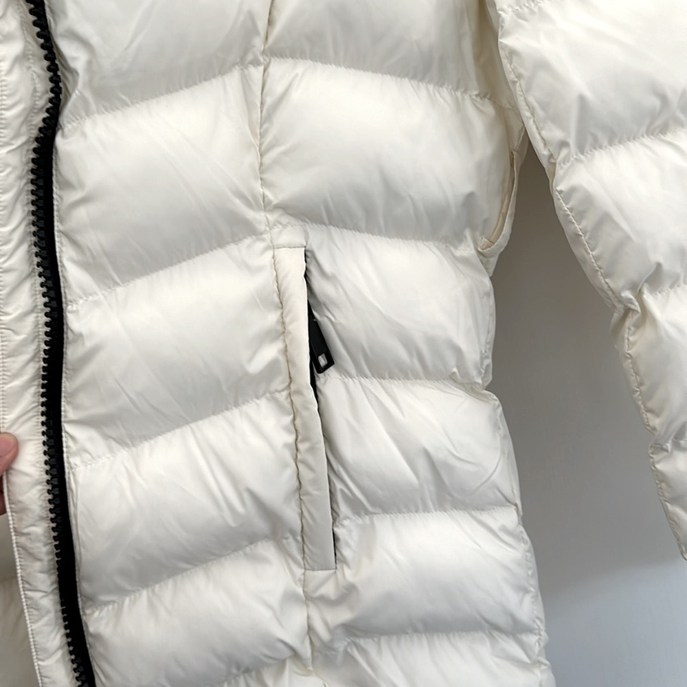 Rebecca Minkoff Quilted Hooded lightweight Puffer Jacket - Picture 5 of 6